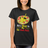 T-shirt Pizza de chat (Devant)