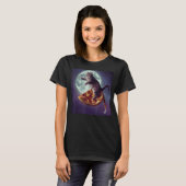 T-shirt Pizza de chat (Devant entier)