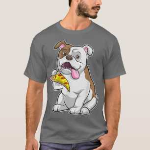 T-shirt Pizza de chien