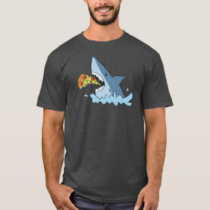 T-shirt Pizza de consommation de requin 1447