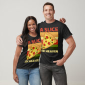 T-shirt Pizza De Design Du Ciel (Unisexe)