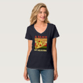 T-shirt Pizza De Design Du Ciel (Devant entier)