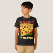T-shirt Pizza De Design Du Ciel (Devant entier)