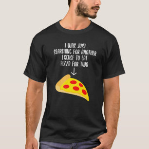 T-shirt Pizza de Faire-part de grossesse pour deux bébés v