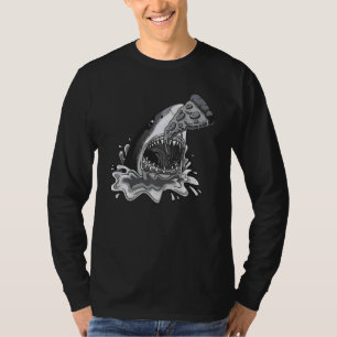 T-shirt Pizza De Requin Drôle Pour Pizza De Requin Jawsome