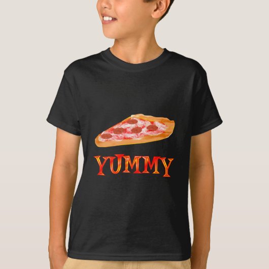 T-shirt Pizza délicieuse (Devant)