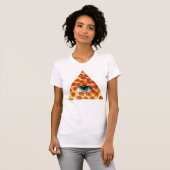 T-shirt Pizza d'Illuminati (Devant entier)