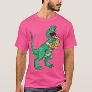T-shirt Pizza Dinosaur TRe Manger Pizza TRe Et Pizza