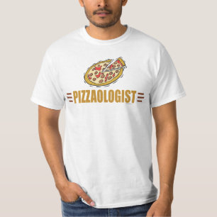 T-shirt Pizza drôle