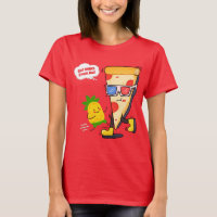 Pizza Drôle Éloignez-Vous De Moi Ananas