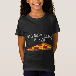 T-Shirt Pizza Drôle Pour Maman Mama Italienne Pizza Lover
