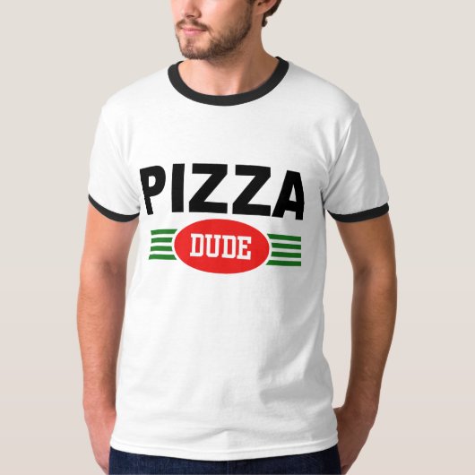 T-shirt Pizza Dude (Devant)