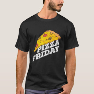 T-shirt Pizza en tranches de nourriture Pizza Pizza