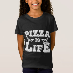 T-Shirt Pizza est Cool à vie Italien Amoureux de la nourri