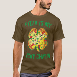 T-shirt Pizza Est Mon Chic Charme Pizza Shamrock St Patric