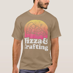 T-shirt Pizza et artisanat ou artisanat