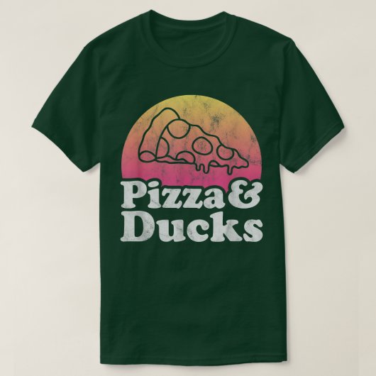 T-shirt Pizza Et Canards Ou Canards 13782922 (Design devant)