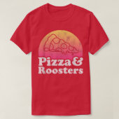 T-shirt Pizza Et Coq Ou Coq 570 (Design devant)