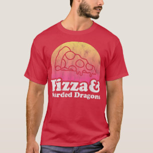 T-shirt Pizza et dragons à poils ou dragon à poils 