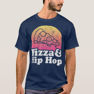 T-shirt Pizza et Hip hop