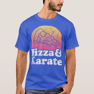 T-shirt Pizza et Karate