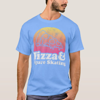 T-shirt Pizza et patinage artistique 13802924