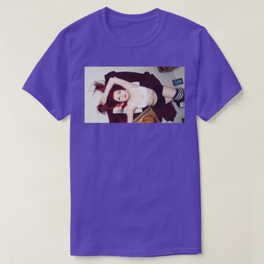 T-shirt Pizza et Pinup de refroidissement (Design devant)