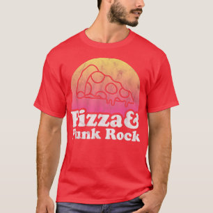 T-shirt Pizza Et Punk Rock 14182962