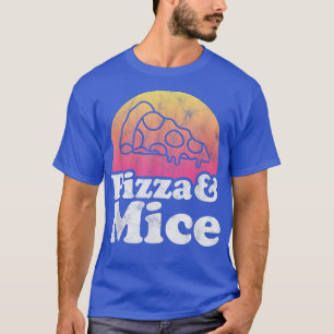 T-shirt Pizza et souris ou souris 