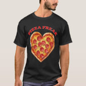 T-shirt Pizza Freak (Devant)