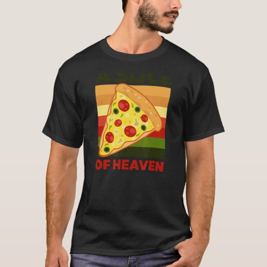 T-shirt Pizza Fun Slice Du Ciel (Devant)
