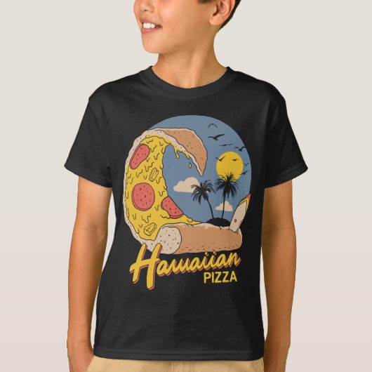 T-shirt Pizza hawaïenne (Devant)