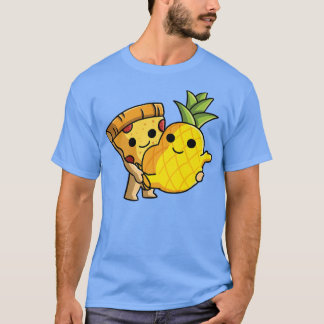 T-shirt Pizza Hawaii amoureux de la pose de danse Ananas e