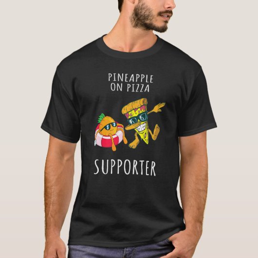 T-shirt Pizza Hawaii Pineapple Pizza Food 11 (Devant)