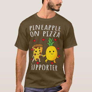 T-shirt Pizza Hawaii Pineapple Pizza Food Premium 3254