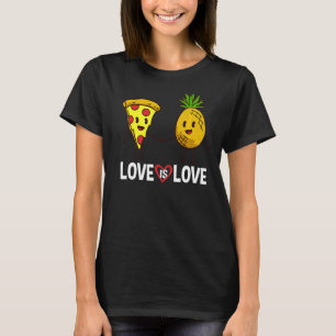 T-shirt Pizza Hawaiian Pineapple Hawaii Citations alimenta