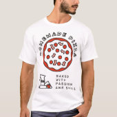 T-shirt Pizza homéade (Devant)