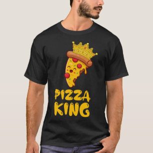 T-shirt Pizza King Drôle Cadeau Pour Pizza Lover Essential