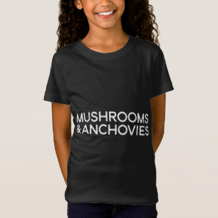 T-Shirt Pizza Lover Cadeaux Champignons Anchois Toppings