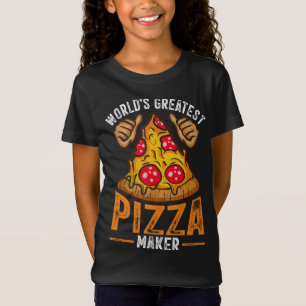 T-Shirt Pizza Maker Baker le plus grand fabricant de pizza