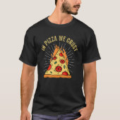 T-shirt Pizza maker four pizza cutter pizza kit de fabrica (Devant)