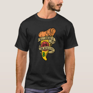 T-shirt Pizza Maker Hobby Tout Ce Que Je Connais Est Eau D
