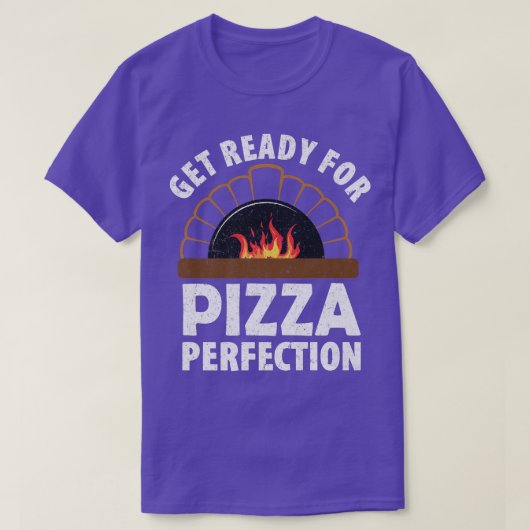 T-shirt Pizza Making Préparez-Vous À Pizza Perfection (Design devant)