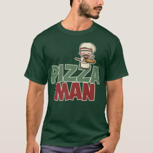 T-shirt Pizza Man Alimentation italienne Pizza Lover Alime