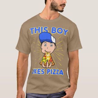 T-shirt Pizza Manger Italien Nourriture Ironique Pizza Fab