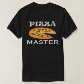 T-shirt Pizza Master Hobby Pizza Chef Dit Drôle (Design devant)