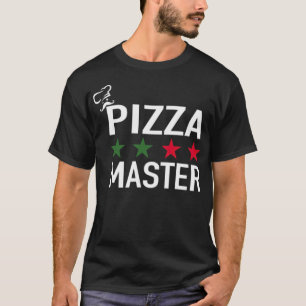 T-shirt Pizza Master Pizza Chef cuisine pirate italienne