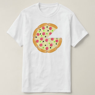 T-shirt Pizza Moins Une Tranche Fête des Pères Hom
