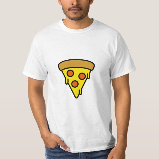 T-shirt Pizza molle (Devant)