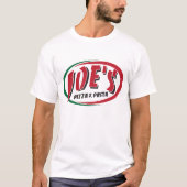 T-shirt Pizza & pâtes Joe (Devant)